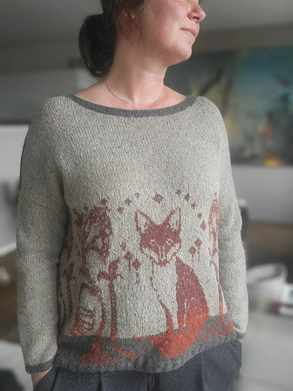 PDF knitting pattern FOXY