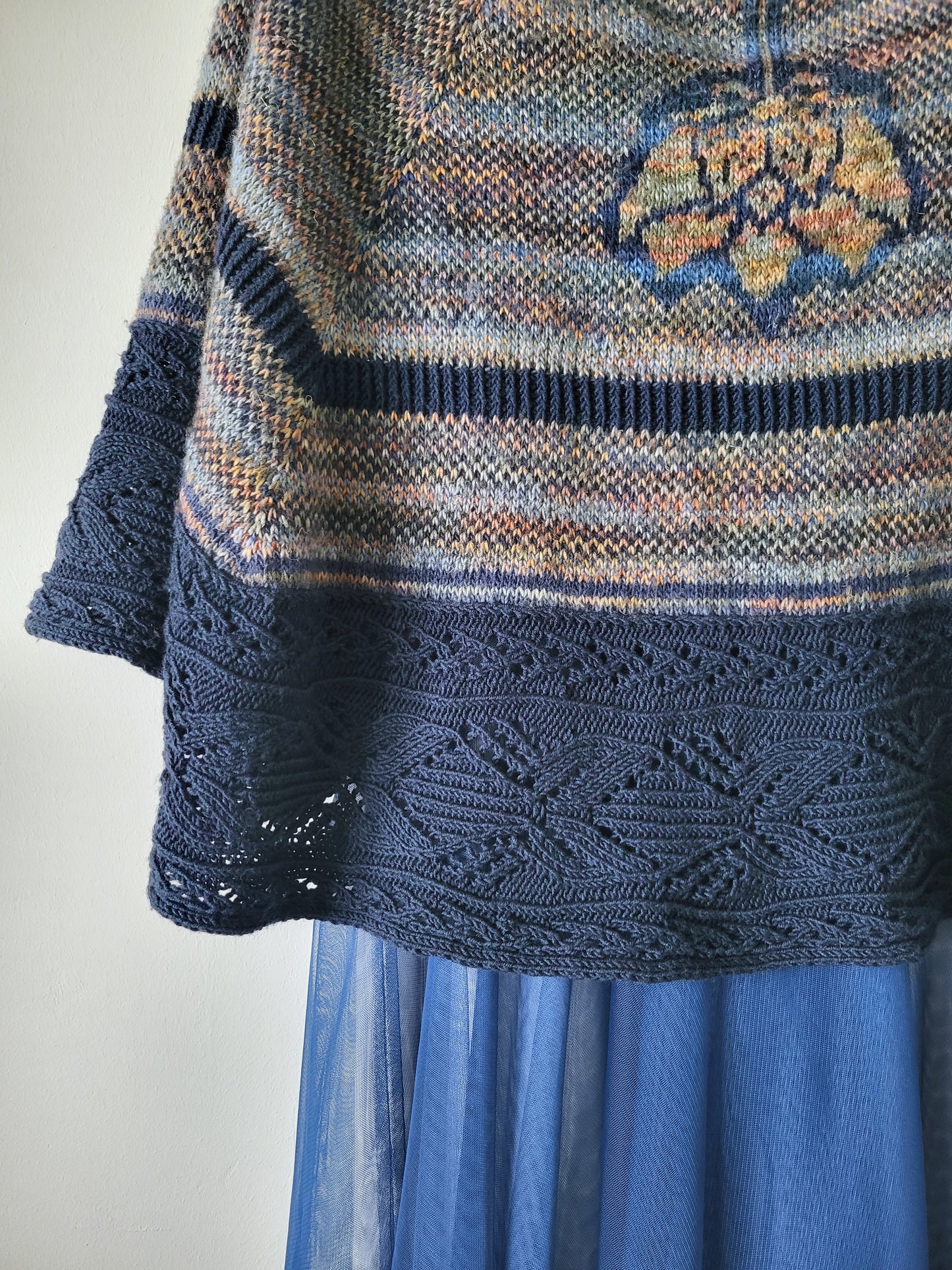 PDF knitting pattern BLAUW BLOED