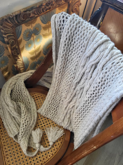 PDF knitting pattern IVORY VINES