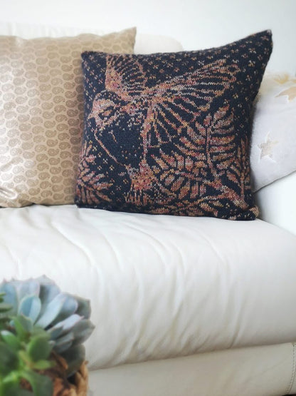 PDF knitting pattern BIRD PILLOW