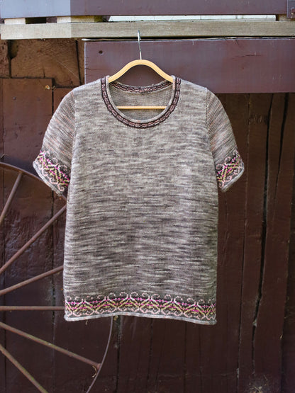 PDF-Strickmuster GARLAND TEE TOP